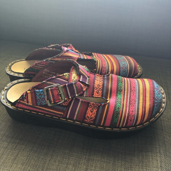 🌈🌾 Multicolored thread INGARÖ Clogs - Picture 4 of 8